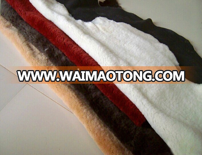 top quality sheepskin and lambskin shoes lining